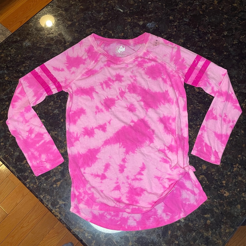Long sleeve Justice Shirt